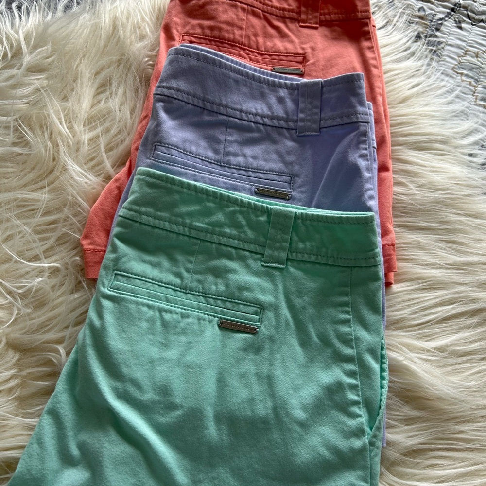 New York & Company Women's Shorts - Coral, Lavender, Mint